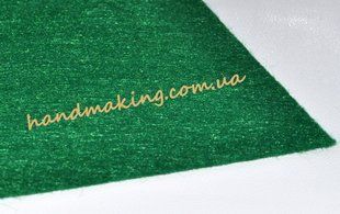 Фетр акриловый жесткий 1мм 25*20см темно-зеленый 3637 фото